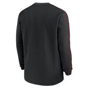 Georgia Nike Coach Long Sleeve Crew Top